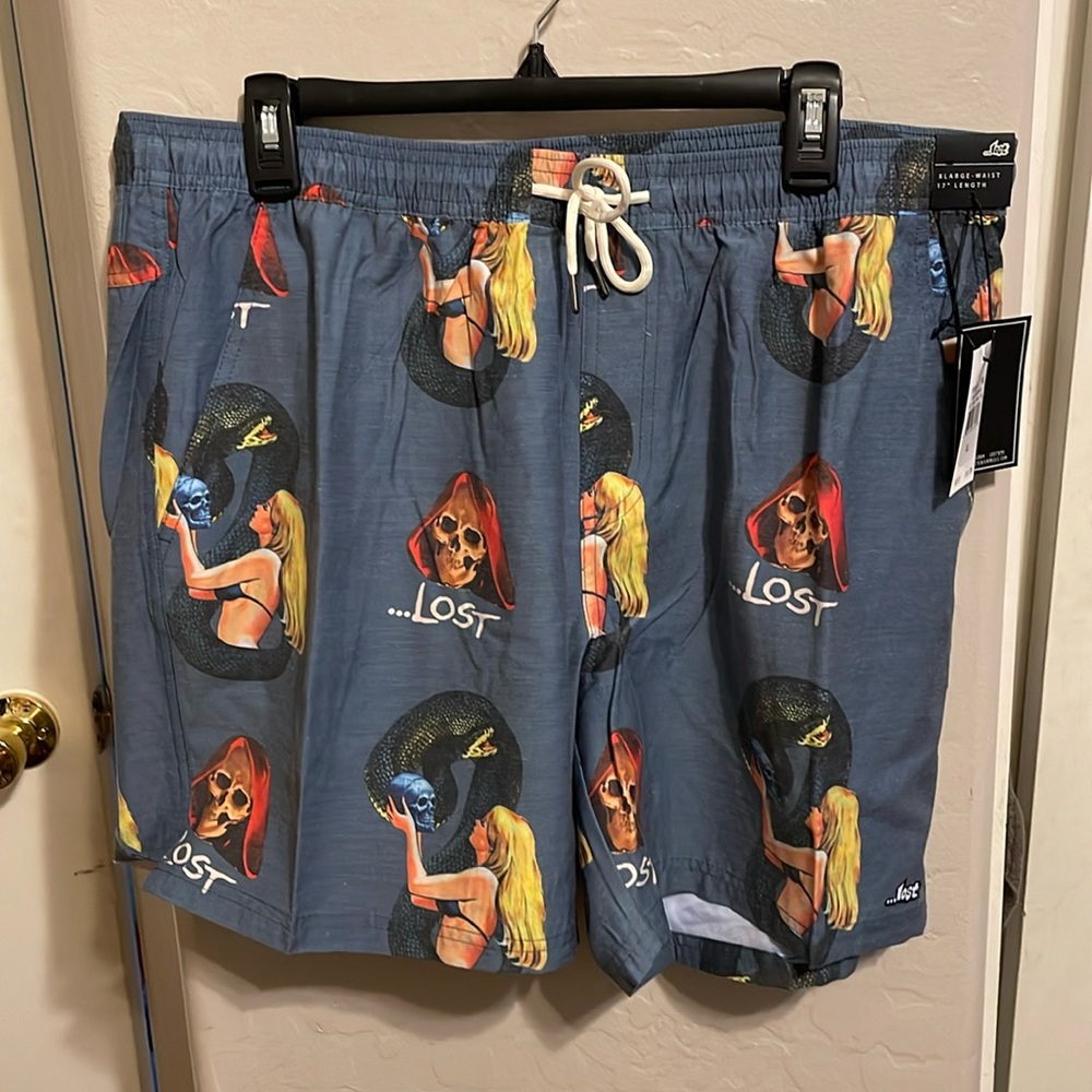 Lost swim trunks